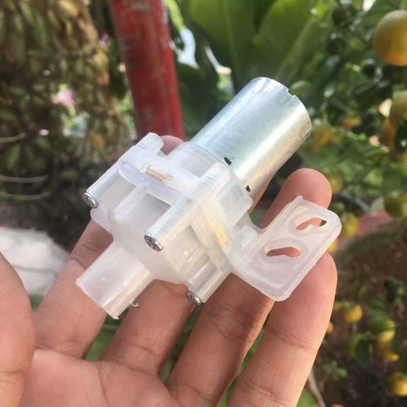 Bơm nước nóng mini 12v motor 370 DIY tiểu cảnh hồ thuỷ sinh