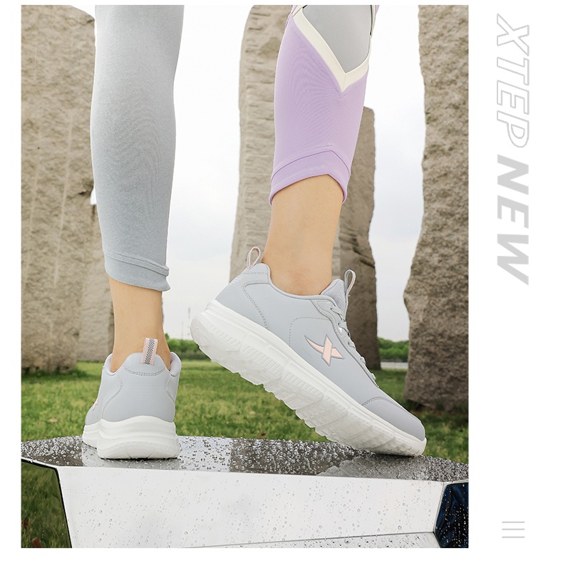 Giày thể thao XTEP siêu nhẹ co giãn thoáng khí chống trượt chân tiện dụng thời trang cao cấp cho nữ