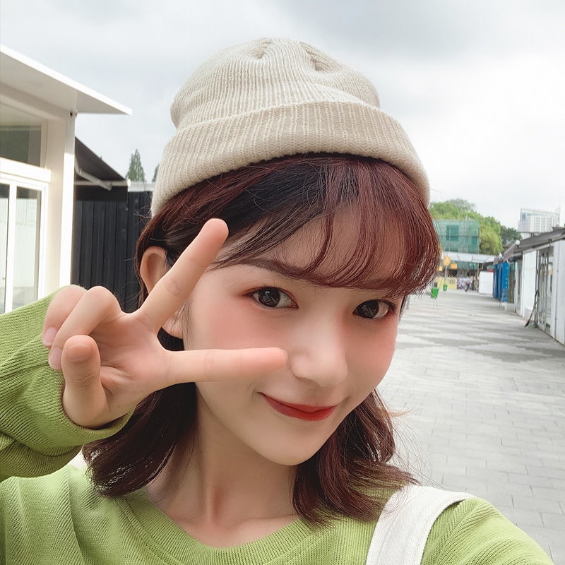 Mũ len Beanie freesize dành cho nam và nữ trơn nhiều màu MU7