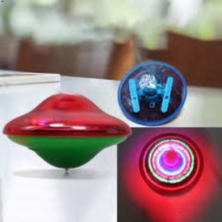 Đồ chơi đĩa bay UFO, Con quay vô cực phát sáng, phát nhạc