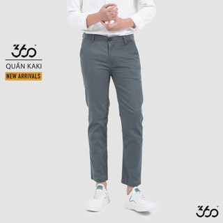 Quần kaki nam 360 boutique dáng dài kiểu dáng basic - tk704