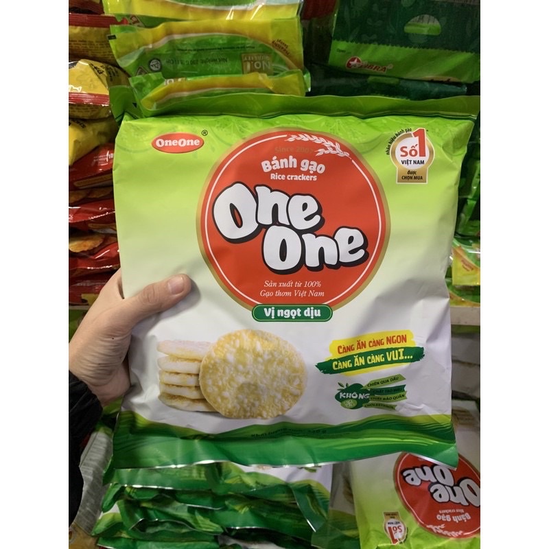 Bánh gạo One One vị ngọt dịu gói to 230g