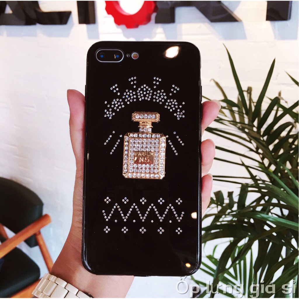 Ốp Lưng Đính đá IPhone 6/6s, iphone 6plus, iphone 7plus, iphone 8plus