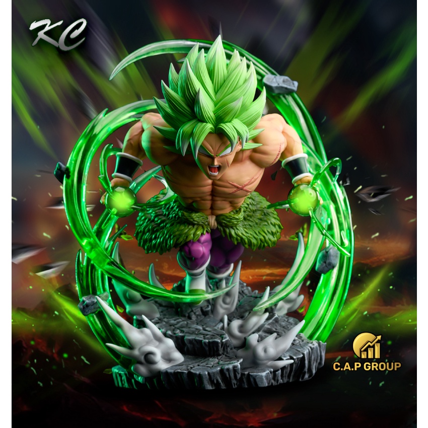 Mô hình Dragon Ball nhân vật Broly hào quang đất đá 7 Viên Ngọc Rồng - III00i