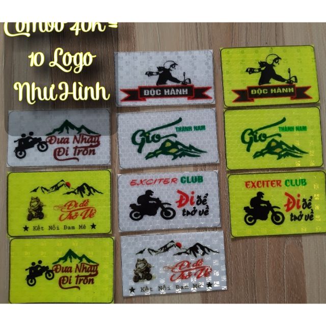 10 logo phuot phản quang