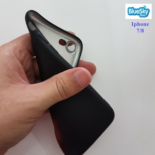 Ốp lưng Iphone 7 / 8 nhựa dẻo đen