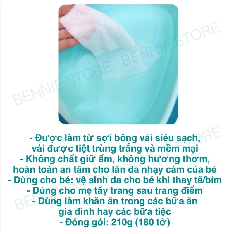 Khăn vải khô đa năng, Khăn khô đa năng Hiền Trang (210g)