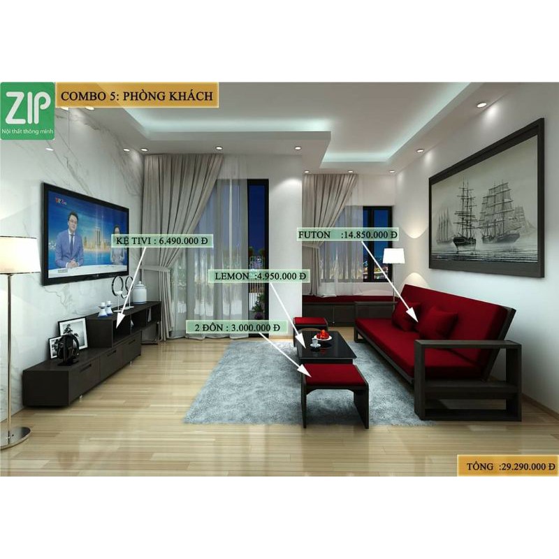 Sofa bed - Nội thất gấp gọn Zip