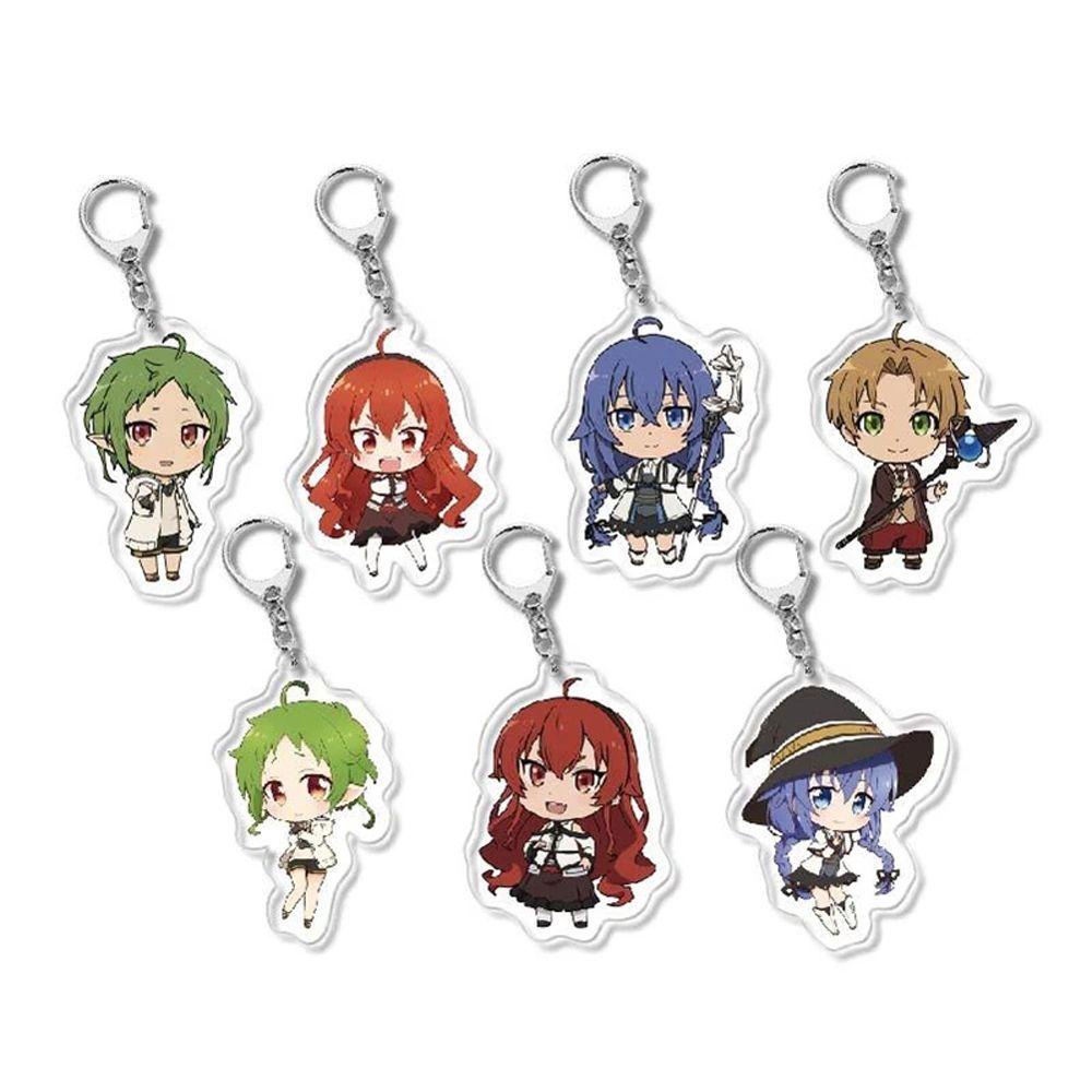 Móc Khóa Hình Nhân Vật Hoạt Hình Anime Hai Mặt Bằng Acrylic