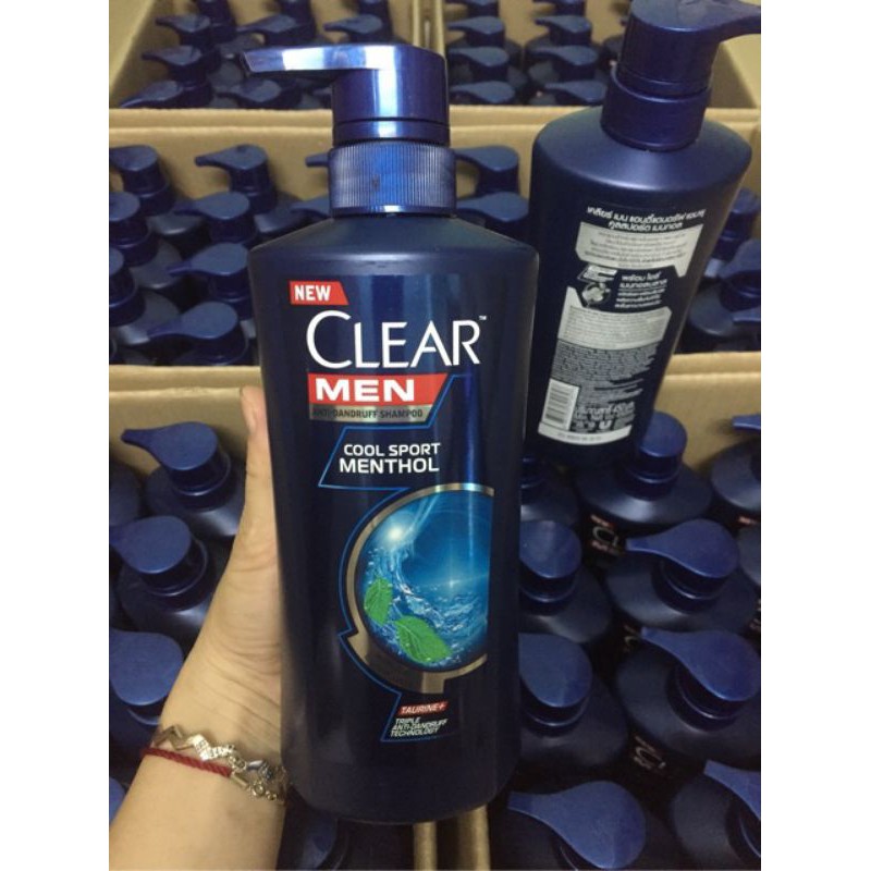Dầu Gội Clear men hàng Thái Lan 450ml