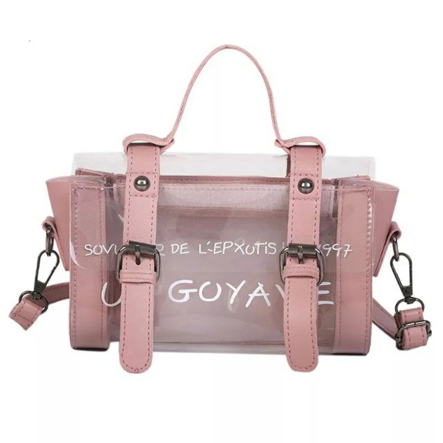 Túi trống trong pha da mẫu mới, hàng Quảng Châu, chất đẹp.