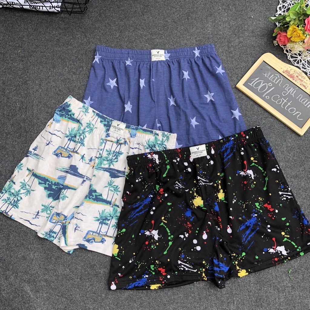 Quần Đùi Nam Nữ, 100% Cotton, Mặc Ngủ/Ở Nhà. | BigBuy360 - bigbuy360.vn