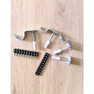 Đinh bắn bê tông 19mm (trọn hộp 1000 đinh +1 gas)