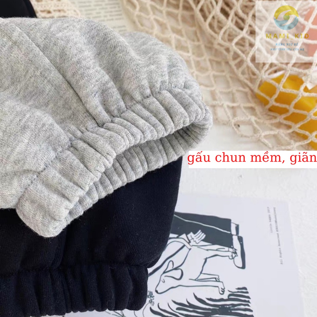 quần lót lông cho bé dáng thể thao sành điệu 9-36kg Mamikid