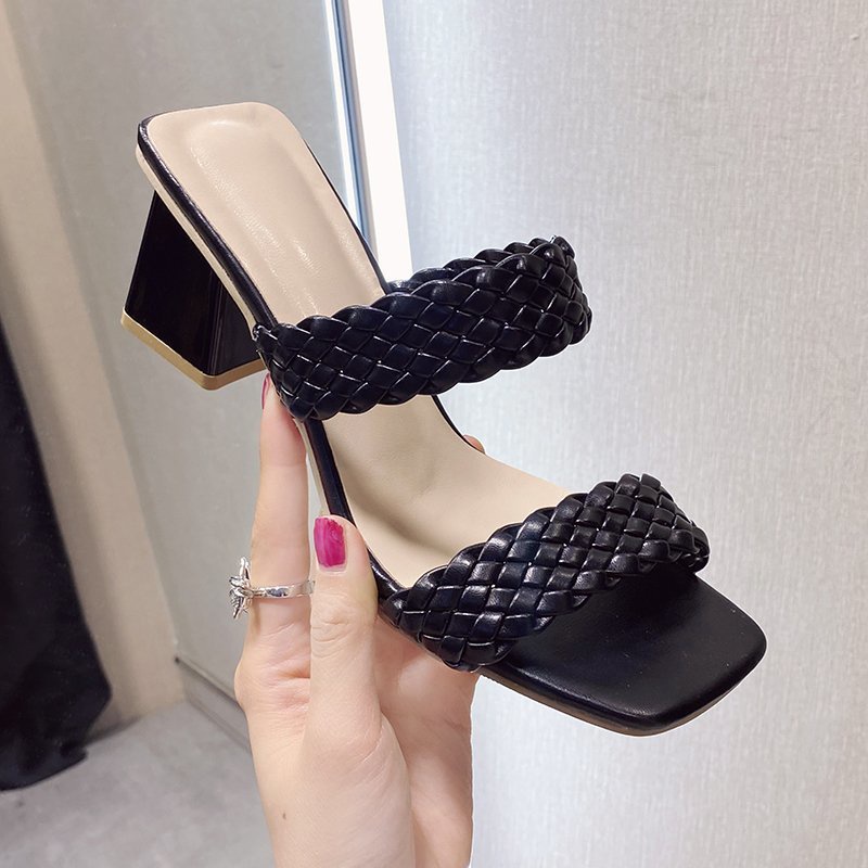 Dép cao gót IELGY size lớn phong cách bohemian thời trang dành cho nữ