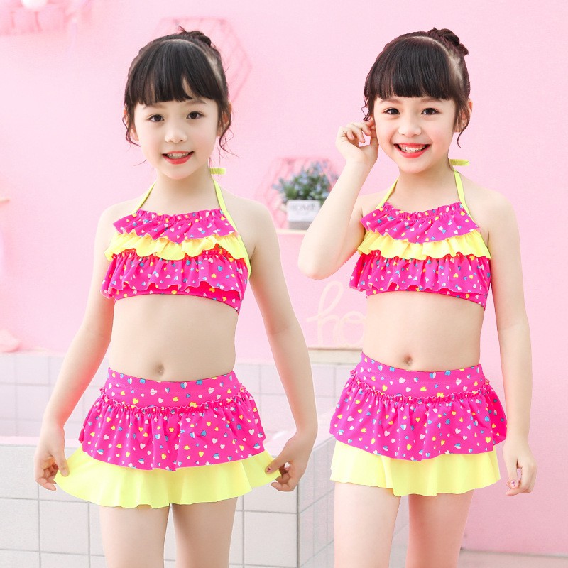 Bikini bé gái 2 mảnh dễ thương (1201)