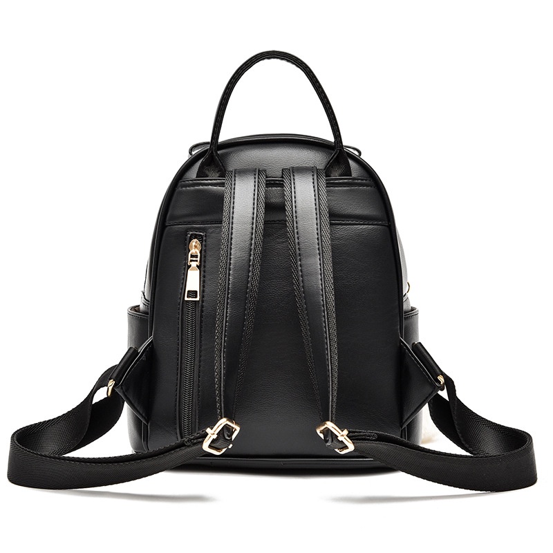 Ba Lô Da Cỡ Lớn Đơn Giản Dành Cho Nữ