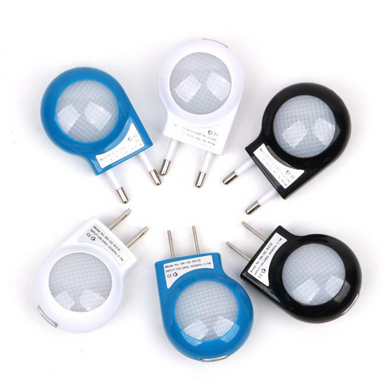 Đèn Ngủ led Mini Cảm Biến Ánh Sáng Hình Ốc Sên