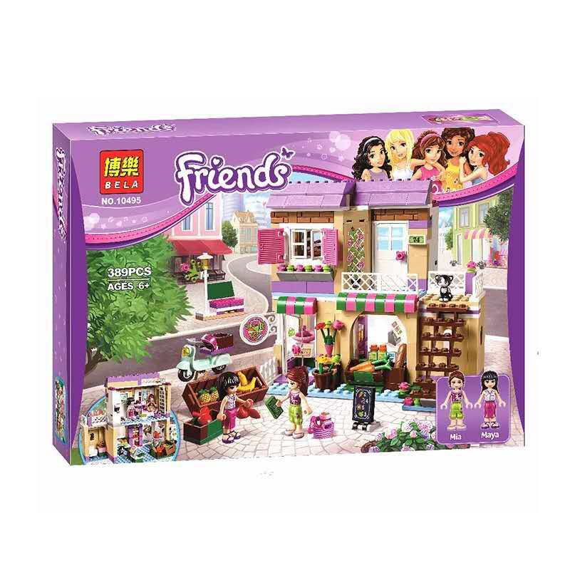 (có sẵn) bộ lắp ráp Friends BELA 10495 --Của Hàng Thực Phẩm Quà Cho Các Bé Gái