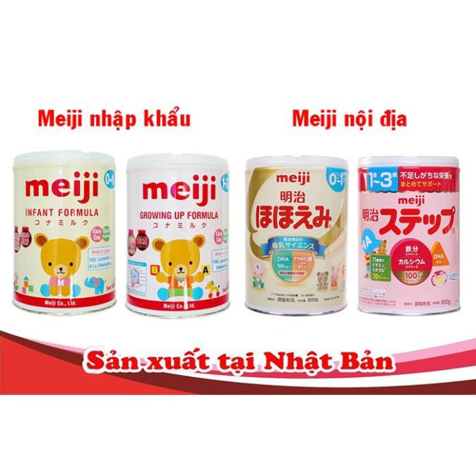 SỮA MEIJI Số 0, Số 9 NỘI ĐỊA NHẬT BẢN 800g JAPMALL