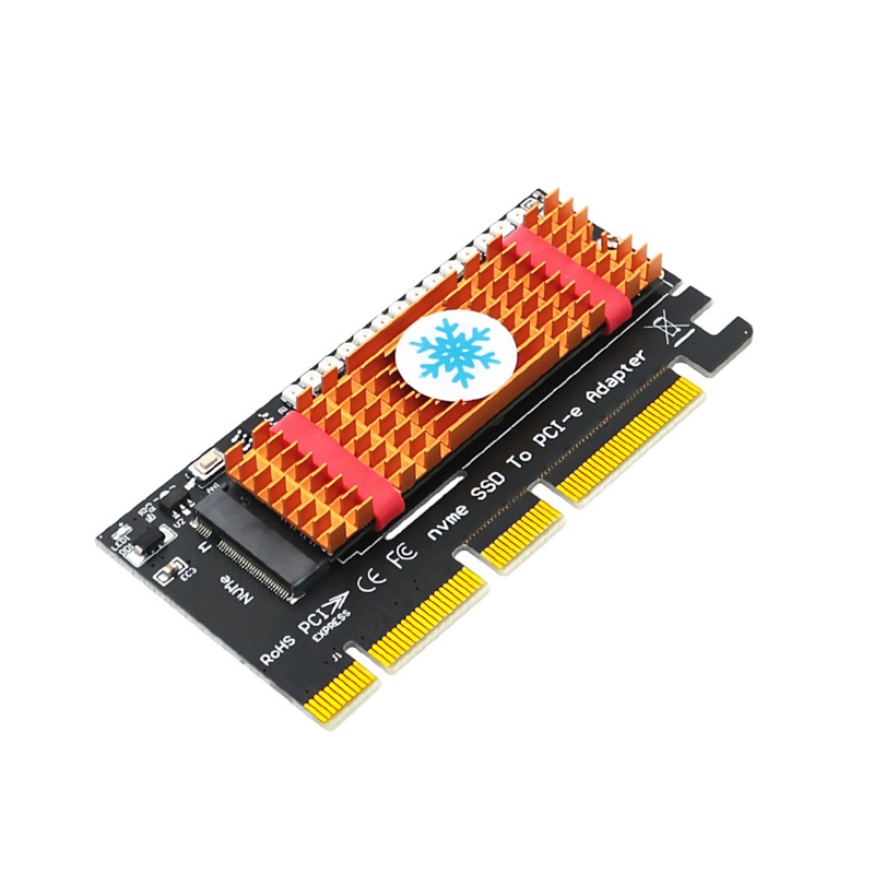 Thẻ Chuyển Đổi PCI E NVMe Cho M 2 SSD Sang PCIE X4 M 2 Hỗ Trợ Chuyển Đổi Giao Diện Chìa Khóa 224