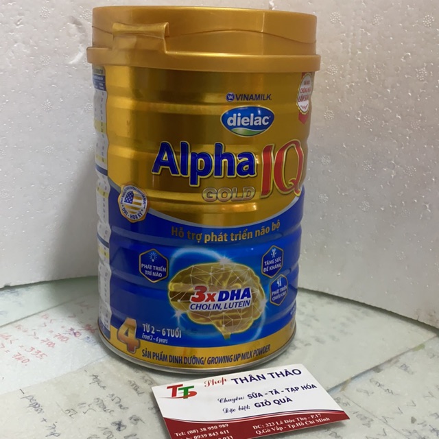 Sữa Bột Dielac Alpha Gold Step 4-900gram