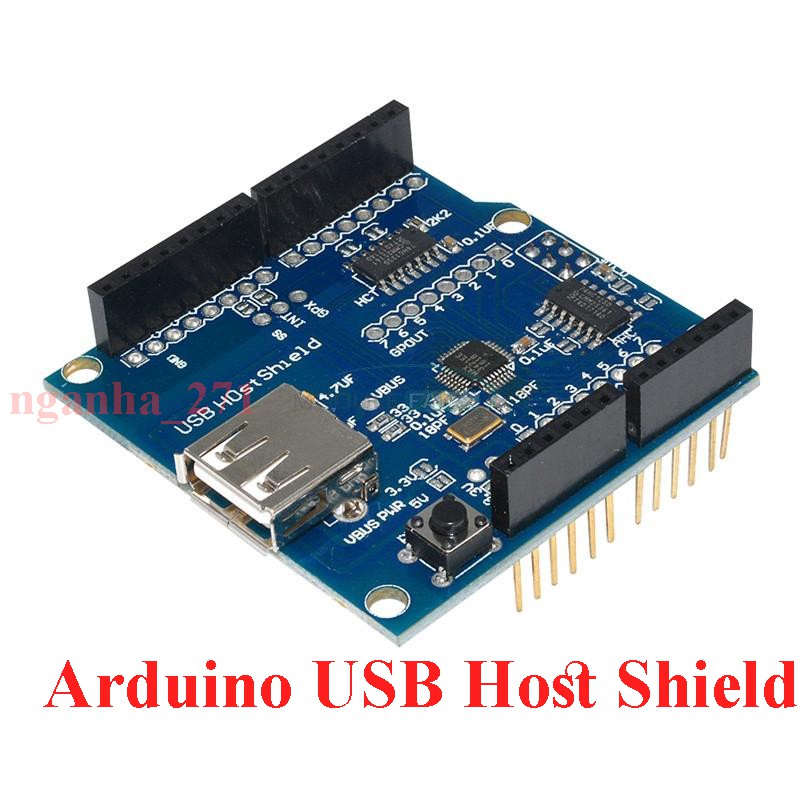 Mạch lập trình Arduino USB Host Shield - Googe ADK