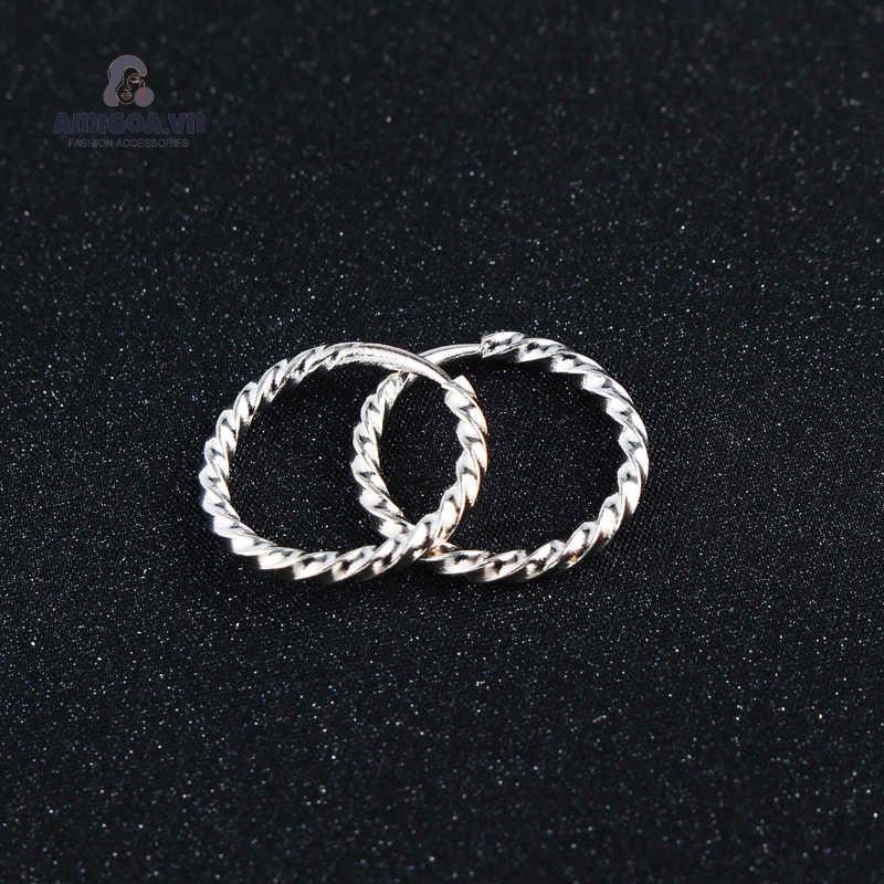 Khuyên Tai Tròn Nhỏ Thời Trang Cho Nữ