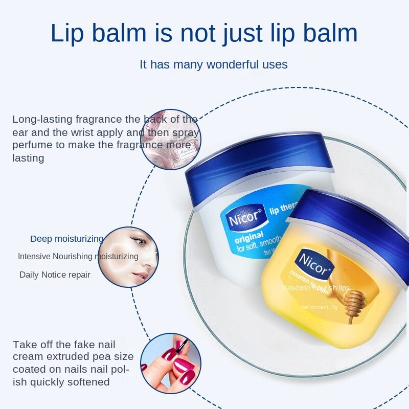 Son dưỡng môi Nicor Vaseline giữ ẩm chống khô môi