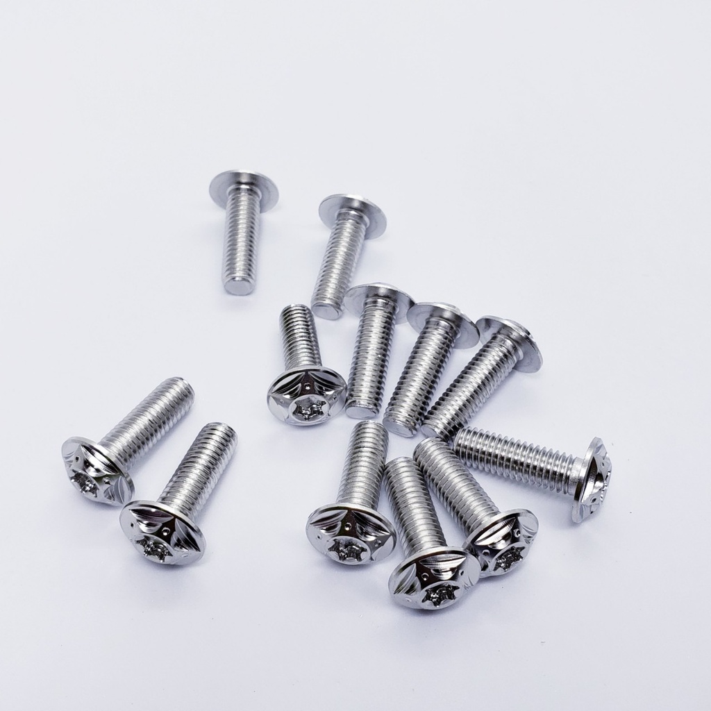 Ốc salaya 8li inox 304 gắn đĩa xe máy ex winner sonic raider wave dream... (giá 1 ốc)