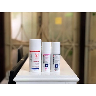 Bộ 3 Kem chống nắng Ultrasun Đỏ/Hồng/Xám 50ml