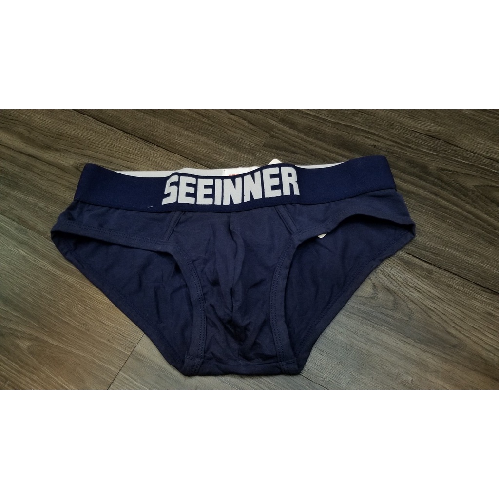[free ship 50k + che tên đơn hàng] quần lót nam, quần lót tam giác thun cotton cao cấp in chữ seener đẹp