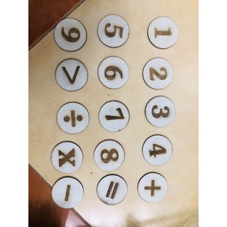 Bộ số bằng gỗ