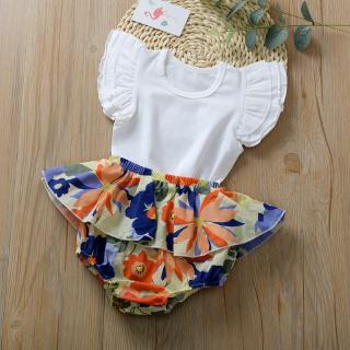Set áo thun tay ngắn & quần short cho bé gái