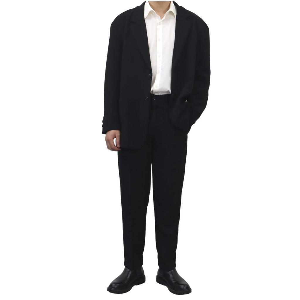 Áo Blazer Nam Dài Form Rộng, phong cách Hàn Quốc trẻ trung cá tính - JK0101
