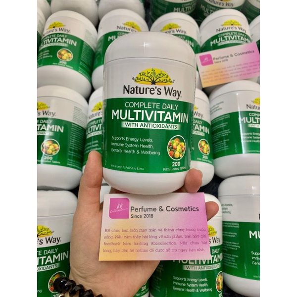 Vitamin Tổng Hợp  Nature’s Way Complete Daily Multivitamin - 200 Viên