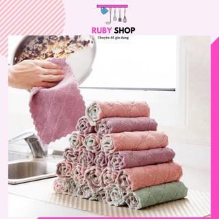 Khăn lau bếp đa năng lau chén , kính , dĩa, bàn, bếp...-ruby shop