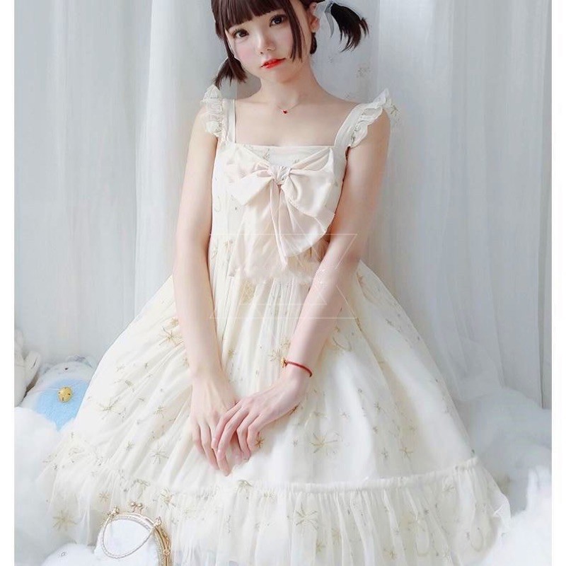 Đầm lolita nơ ngực