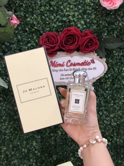 Nước hoa Lime Basil & Mandarin by Jo Malone