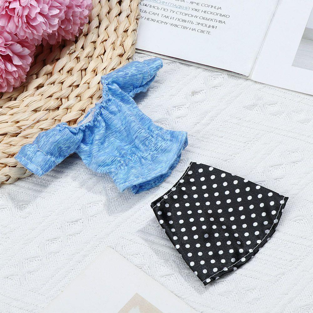 RAINBOW Quần Yếm Nhồi Bông Dễ Thương Cho Búp Bê
