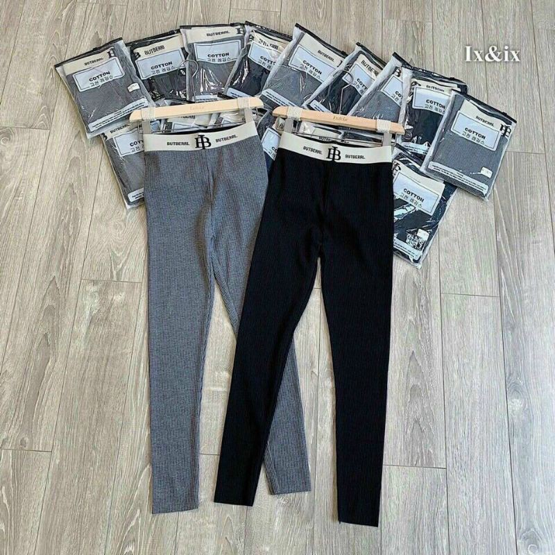 Quần legging lót nỉ cạp TB hàng QC