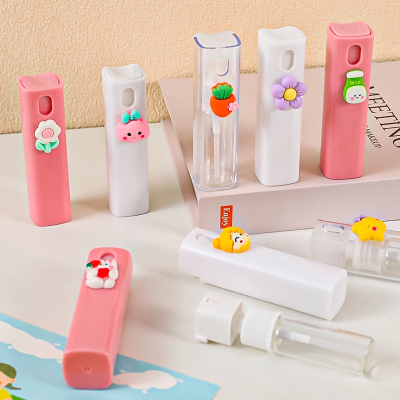 Bình Xịt Nước Tưới Cây / Trang Điểm Họa Tiết Hoạt Hình Dễ Thương Nhỏ Gọn Tiện Dụng Cho Học Sinh / Ký Túc Xá