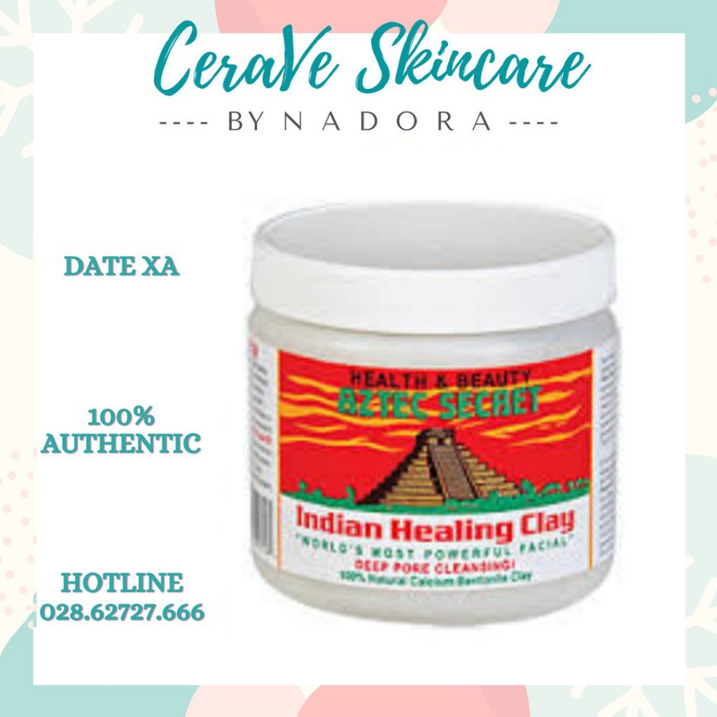 [MẪU MỚI] Mặt nạ đất sét Aztec Secret Indian Healing Clay Deep Pore Cleansing