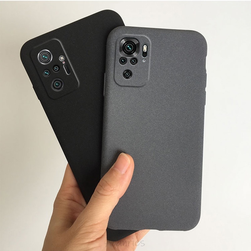 Ốp Điện Thoại Tpu Mềm Siêu Mỏng Dạng Đá Nhám Cho Xiaomi Redmi Note 11 Pro 11S Redmi Note 10 Pro 5G 9T Mi 11T Pro POCO F3