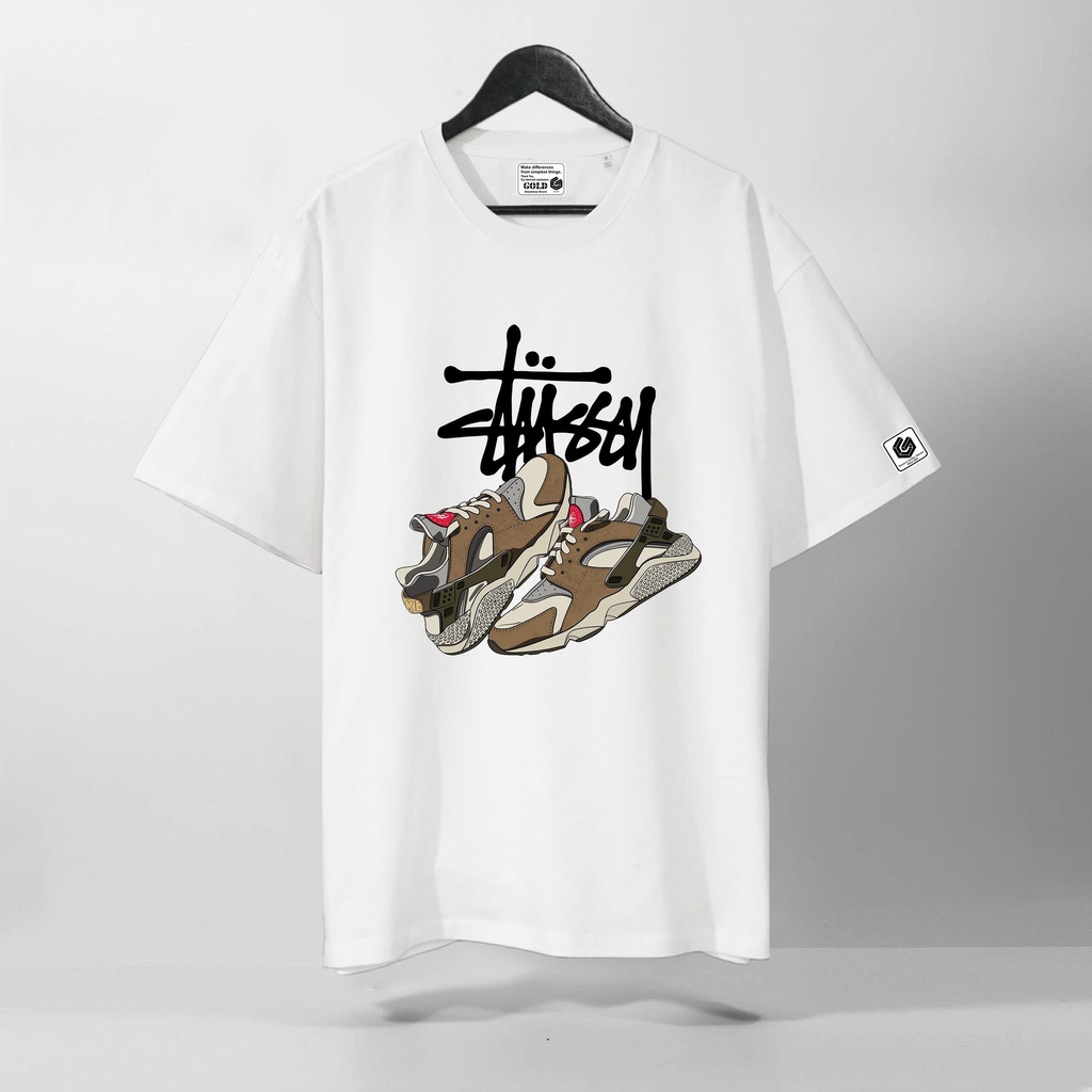 Áo Thun Tay Lỡ Stussy , Form rộng oversize, áo phông unisex, chất liệu Cotton - KKIM Shop