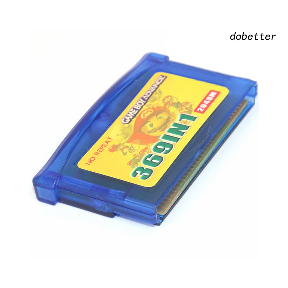 Băng Chơi Game Doh 369 Trong 1 Cho Gameboy Advance