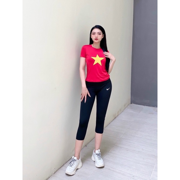 ÁO CROPTOP SAO VÀNG ĐỒNG PHỤC LỚP TẬP YOGA, NHẢY AEROBIC,ZUMBA, NHẢY DÂN VŨ, ĐỒNG PHỤC BIỂU DIỄN NỮ