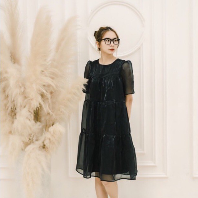 Đầm organza dáng tầng - Bestseller