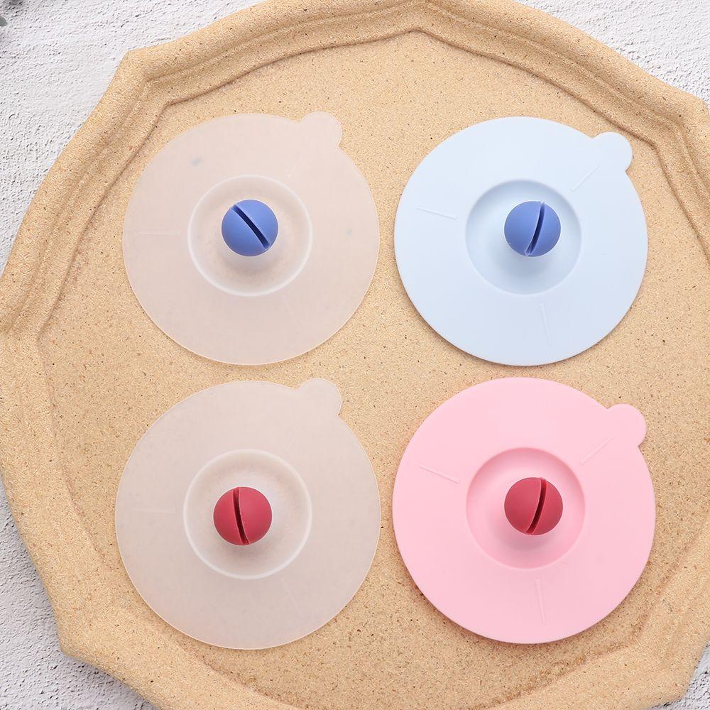 Nắp Đậy Cốc Nước Bằng Silicone Tái Sử Dụng Chống Bụi