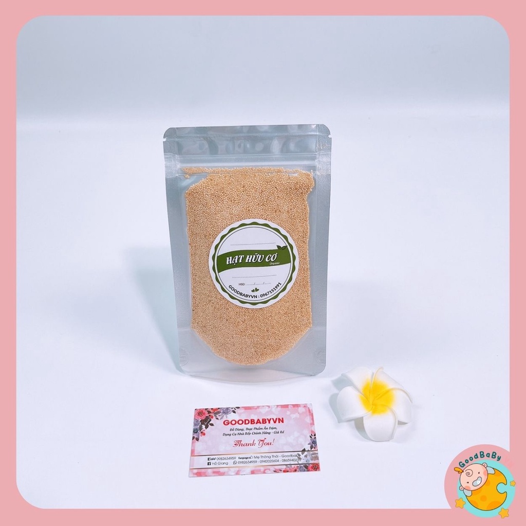 Hạt dền Amaranth hữu cơ cho bé AMAVIE FOODS 500g/100g Goodbabyvn